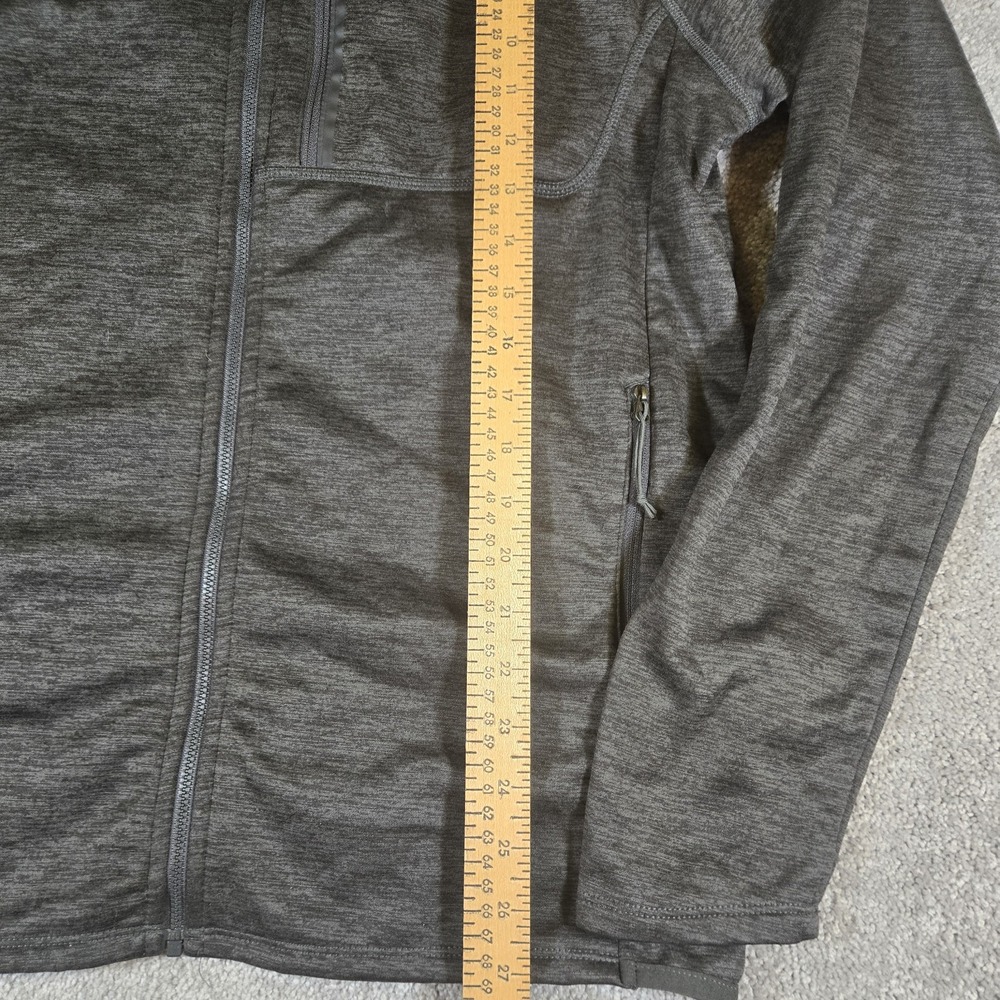 The North Face Canyonlands Full Zip Fleece Jacket Mens Large Charcoal Gray - Picture 5 of 7
